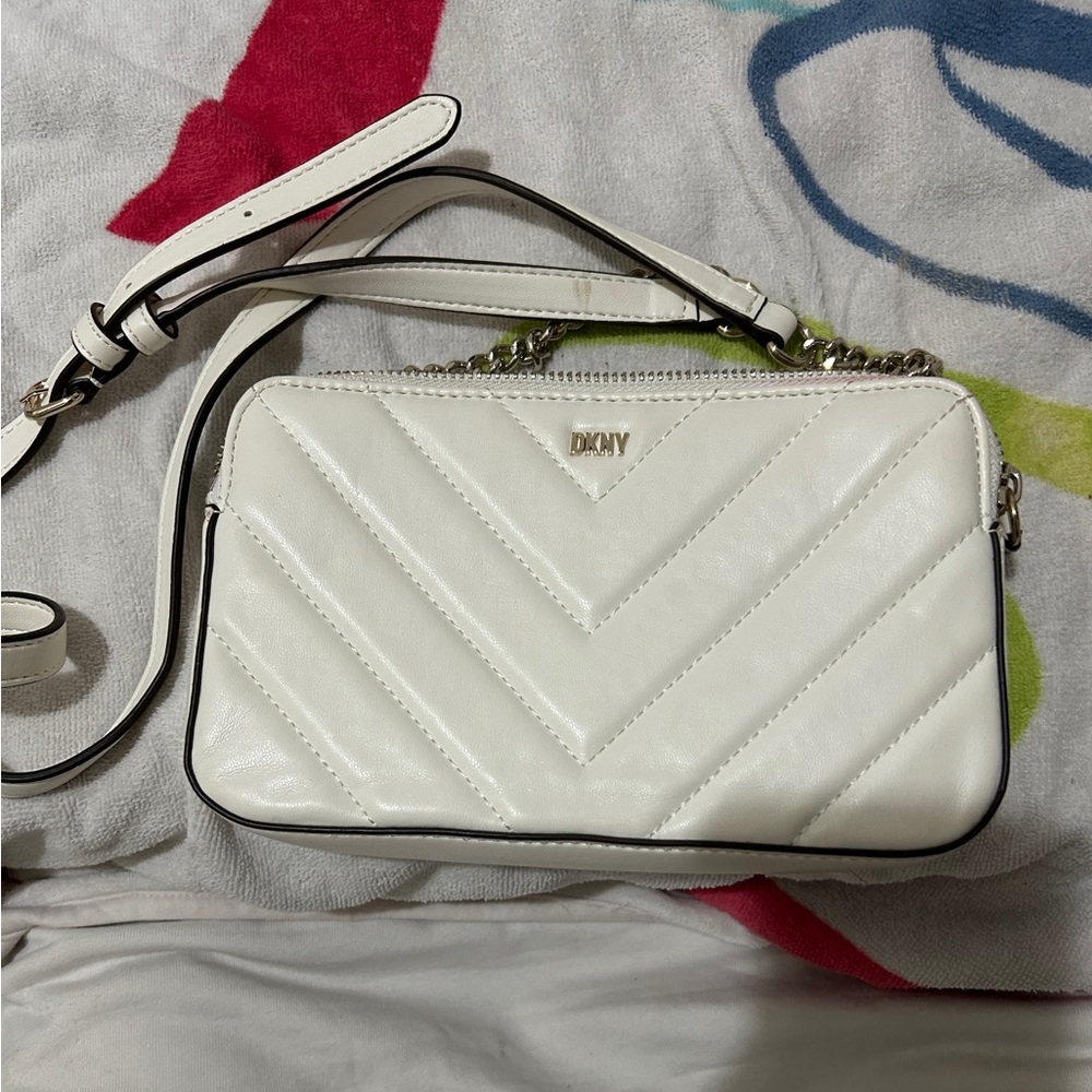 DKNY Veronica Double Zip Crossbody